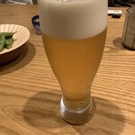 うなぎ家 しば福や - 生ビール