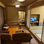 ホテル華の湯 - ソファ