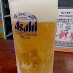 Yakitori Shinsei - キンキンに冷えたビールは最高！