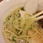麺は浅草開化楼ではなく、くろ㐂の大将が打った麺！