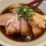 麺屋 翔 - 軍鶏焼豚醤油ラーメン1,400円