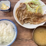 下総屋 - 生姜焼き定食(700円)は安い！！旨い！！