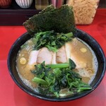 Ramen Sugitaya - チャーシュー麺1070円、青菜増し100円