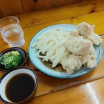 手打うどん 麦蔵 - かしわざるうどん