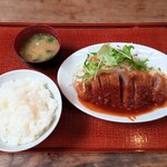 Youshokuno Asahi - ビフカツと男性ご飯