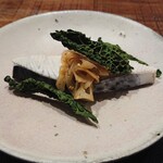 傳 - 鰆 きんぴら 黒キャベツ