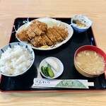 とんかつとん平 - ランチ　バラカツ定食　2023/8/22