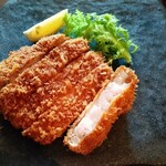 とんかつ ますいや - 茶美豚リブロースカツ