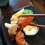 とんかつ ますいや - タルタルソースでいただきます