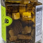 小野酒店 - 「いぶりがっことチーズのオイル漬け」はこんな感じ