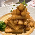 龍のかくれんぼ - 長芋バターしょう油焼①