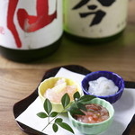 小料理バル ドメ - 日本酒に合う珍味をご用意！　自家製するめイカの塩辛は絶品☆