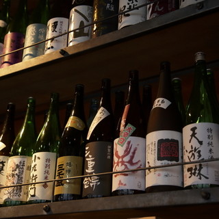 東海３県の日本酒から全国各地までの日本酒35種類以上！！