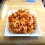 Minato Shokudou - 追加で食べたヒメアマエビのかき揚げがNo.1☝️
                      美味しかった