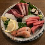 ひでや - みなみマグロ中トロとかつお