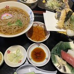 天竜そば こたけ庵 - 寿司天ぷら和膳　暖かいお蕎麦