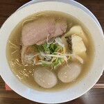 らーめん 旬彩 - 洋風鯛だしらーめん＋味玉✨