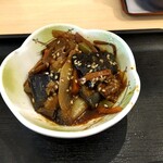 錦糸町小町食堂  - なす味噌炒め（ﾊｰﾌ）