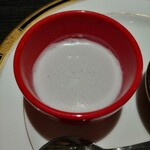 中国料理 桃翠 - 紅芋スープ