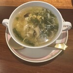 創作料理Ryota  - 熱々のスープ