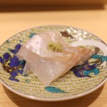 Asabu Juuban Sushi Tomo - ヒラスズキ