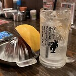 薄利多賣半兵ヱ - 生グレープフルーツ宙ハイ　350円