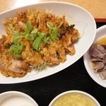 麗水 - 油淋鶏ランチ 550円