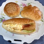 ずんちゃんパン - アンパン　クリームパン　ハッシュ玉子