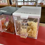 ラーメン もっけだの - 卓上アイテム