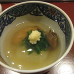 しゅん逢 紗々木 - ほほ肉とレンコンもちと冬瓜の焚き物