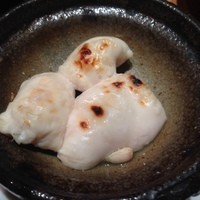 玄品 大阪 梅田東通 ふぐ・うなぎ・かに料理 - 焼き白子。
                上品な味！！