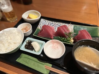 大形屋 - 日替定食　カツオ刺身定食　¥1,200