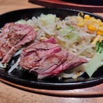 ぶりあん - 本日のステーキ1,100円税込み