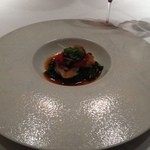 エクアトゥール - 鮟鱇と牡蠣のポワレ