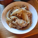 ブーブー - しょうが焼きのアップ