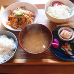 ブーブー - 豚キムチ定食