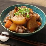 Homemade beef tendon stew