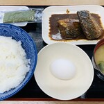 225538543 - 鯖ぬかだき定食