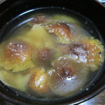 ・・・ - キノコと豆腐の味噌汁