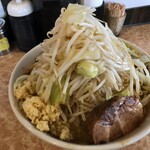 肉汁らーめん 公 - ラーメン（小）790円＋野菜増し100円