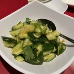永利 - キュウリの辛味冷菜