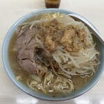 Ore No Ikiru Michi - ラーメン(野菜多め、ニンニク普通、麺の量も普通)