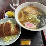 しおえ - ラーメンセット1150円