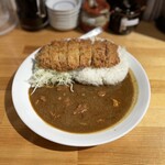 とんかつ檍のカレー屋 いっぺこっぺ - 上から