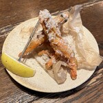 甘エビのチーズフリット