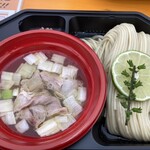 ヨコクラストアハウス - 昆布水のつけめん(塩) 1,000円(新宿大つけ麺博)