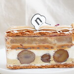 nino - 【2023.11】和栗と洋梨のミルフィーユ(税込702円)