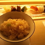 日本橋笈川 - 食事セット