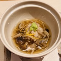 きときと 名古屋店 - お通し　蓮根饅頭