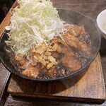 肉食堂 最後にカツ。 - 